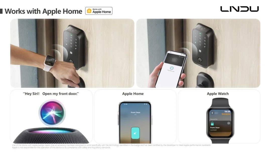 支持Apple HomeKit智能门锁HK01PG电子麻将胡了2模拟器LNDU推出首款原生(图2)